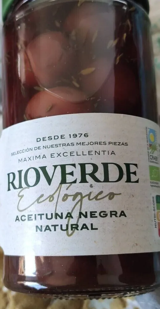 Aceituna negra natural