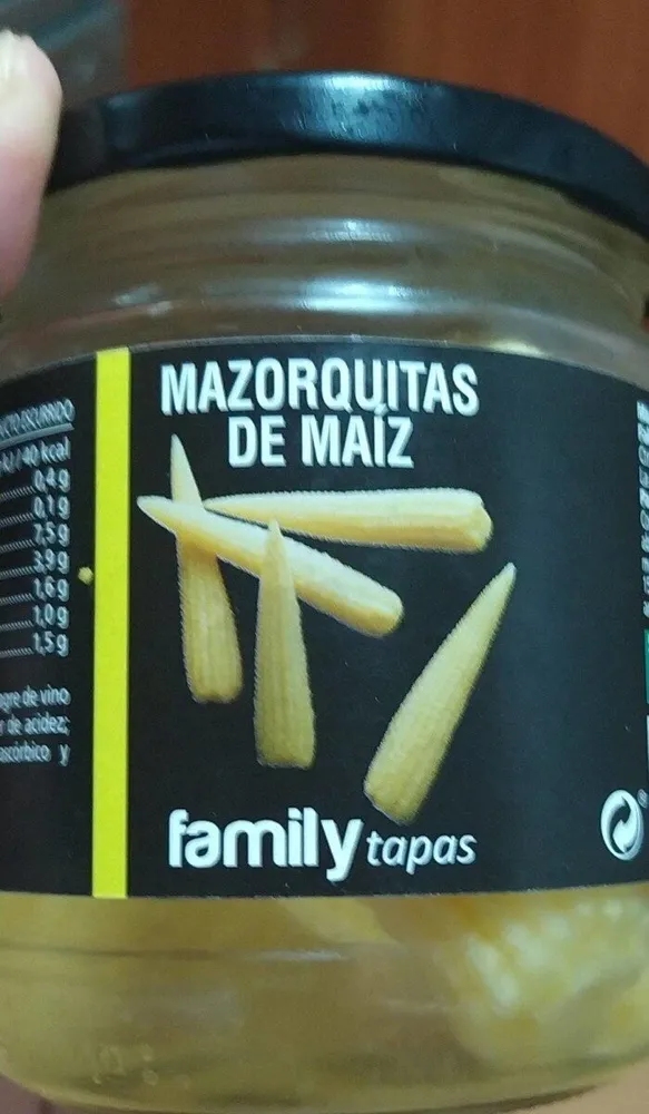 Mazorquitas de maíz