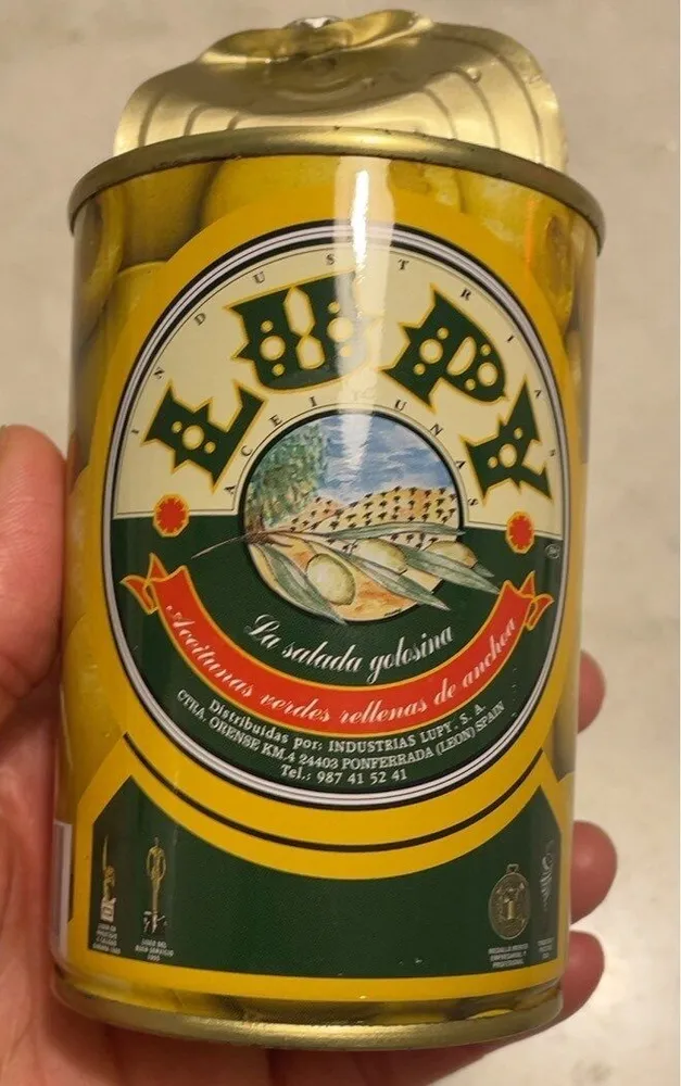 Aceitunas rellenas de anchoa