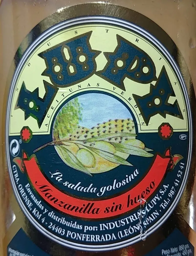 Manzanilla sin hueso