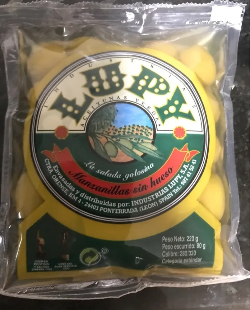 Manzanilla sin hueso