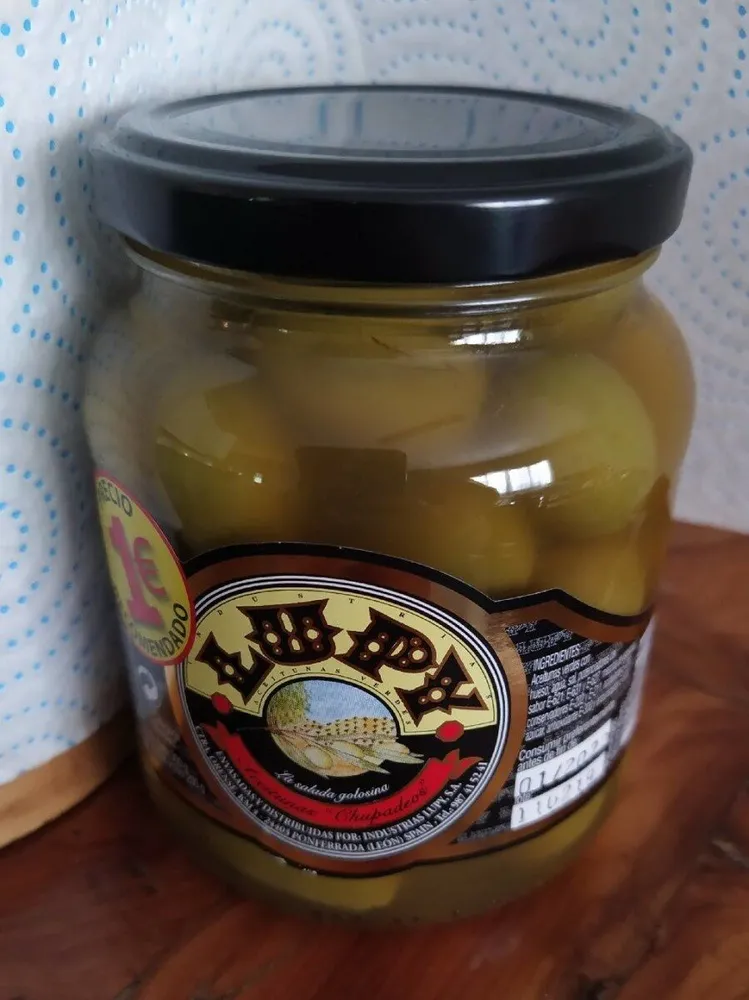 Aceitunas chupadeos