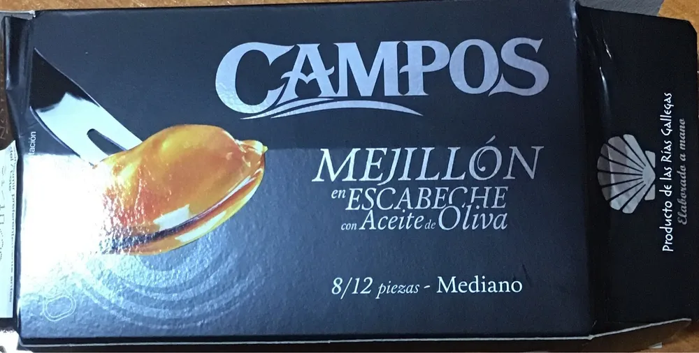 Mejillón en Escabeche con Aceite de Oliva