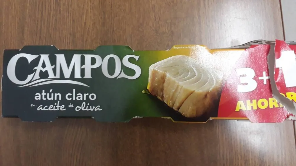 Atún claro en aceite de oliva