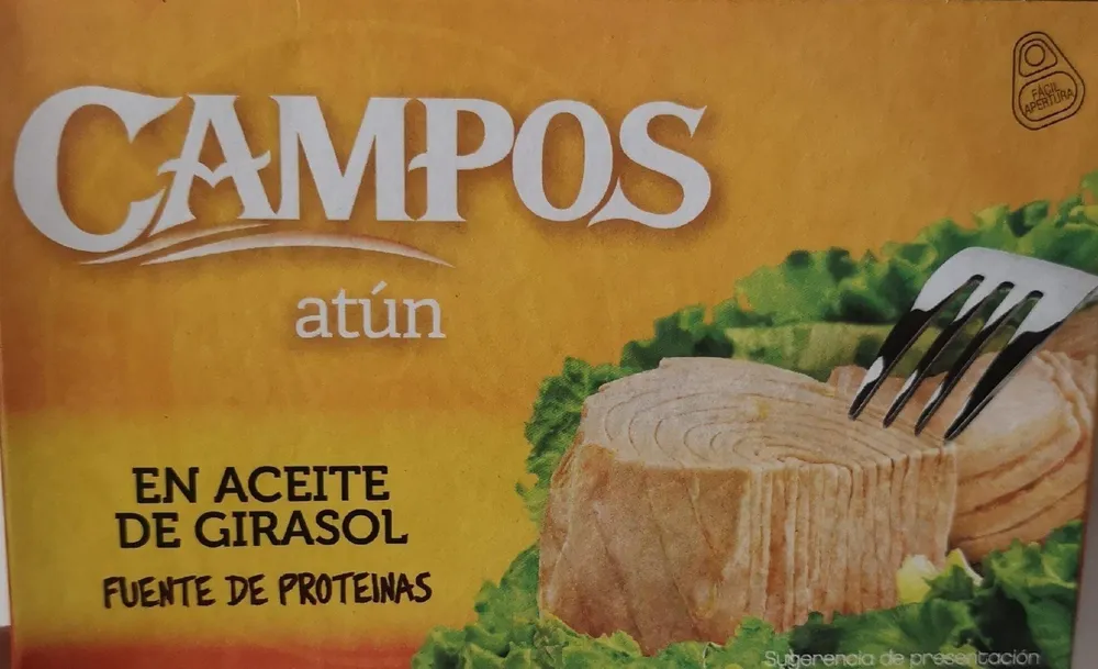 Atún en aceite de girasol