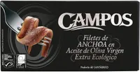 Filetes de anchoa en aceite de oliva virgen extra ecológico