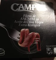 Filetes de anchoa en aceite de oliva virgen extra ecológico