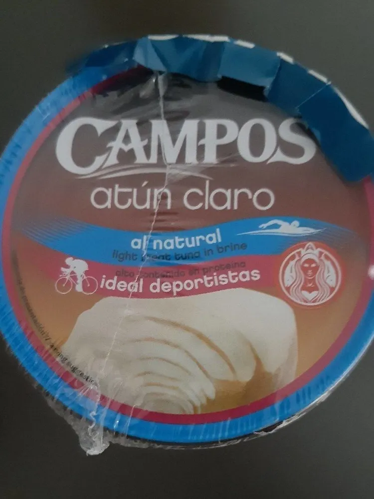 Campos atun claro al natural