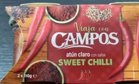 Atún claro con salsa sweet chilli