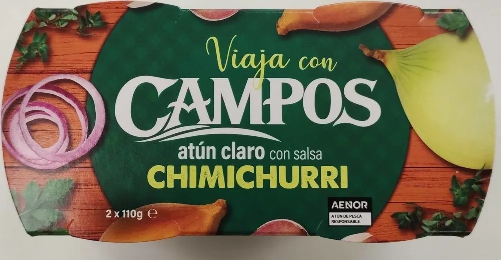 Atún Claro en salsa Chimichurri