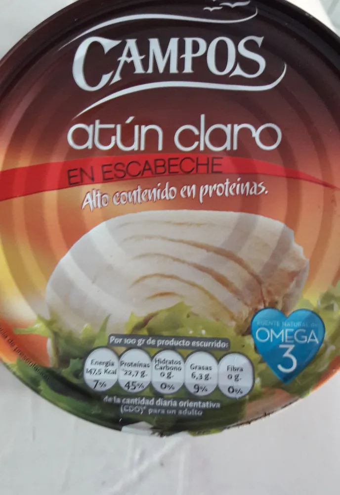 Atun claro en escabeche