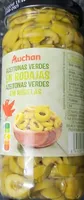 Aceitunas verdes en rodajas