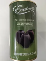 Aceitunas negras deshuesada