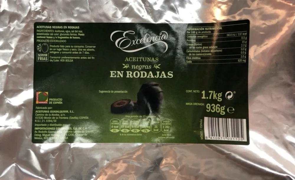 Aceitunas negras