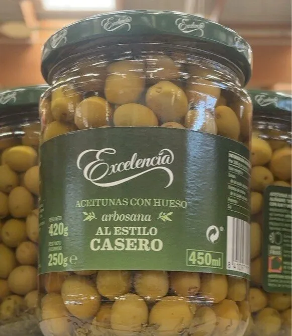Aceitunas con hueso arbosana