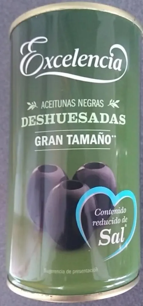 Aceitunas negras deshuesadas