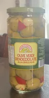 Olive verdi denocciolate alla sivigliana