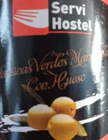 Aceitunas verdes manzanilla con hueso