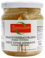 Yemas de espárrago blanco