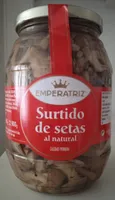 Surtido de setas al natural