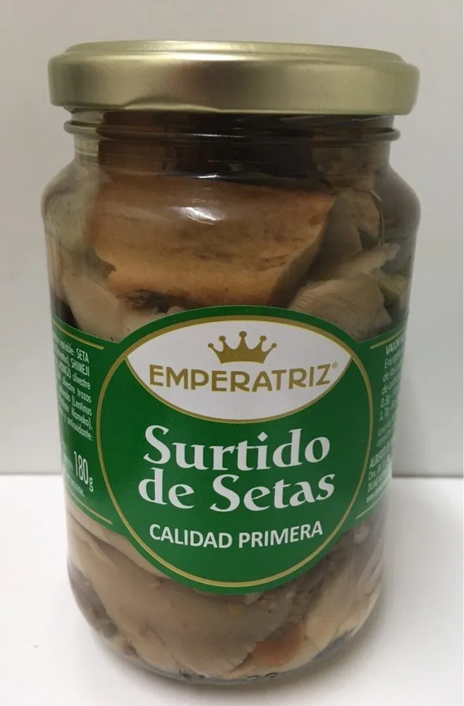 Surtido de setas