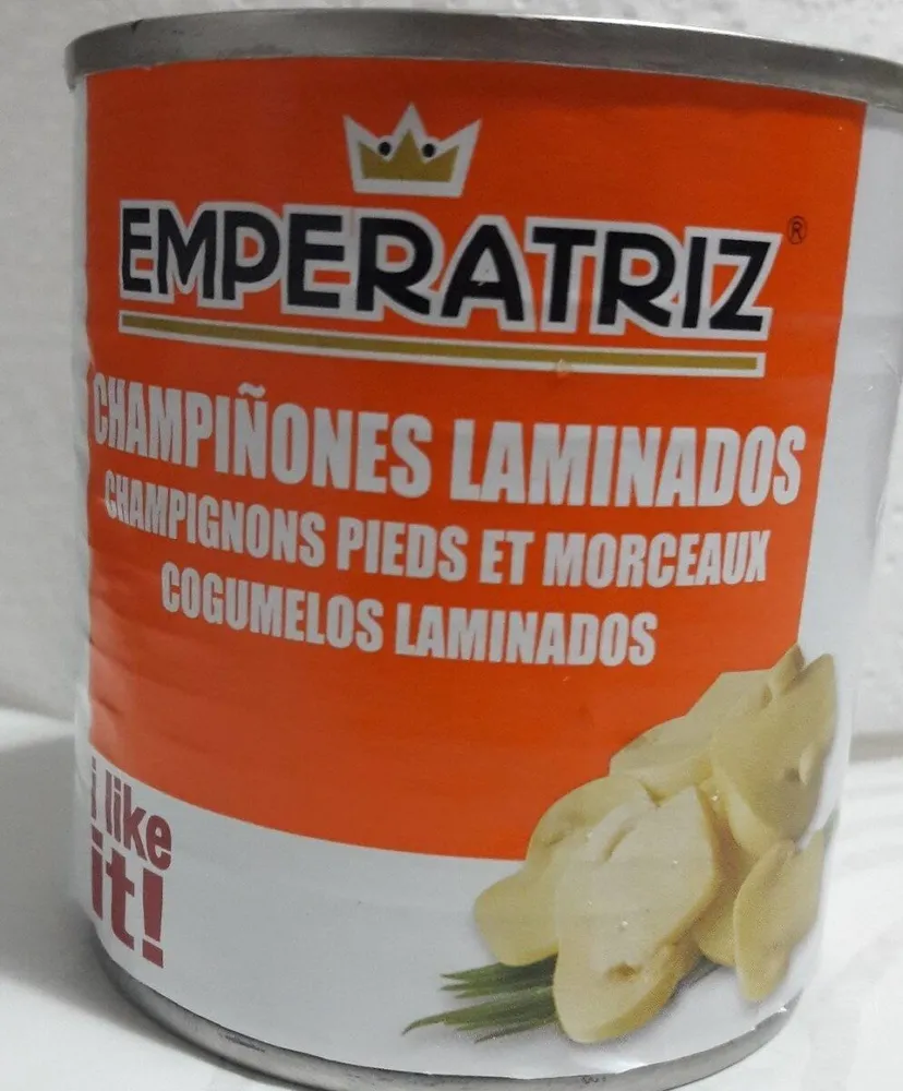 champiñones laminados
