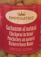 Garbanzos al natural