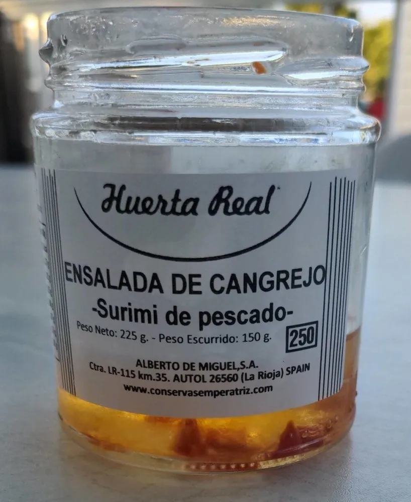 Ensalada de cangrejo