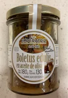 Boletus edulis en aceite de oliva