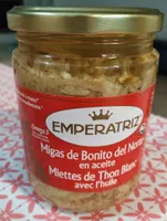 Migas de bonito del norte en aceite