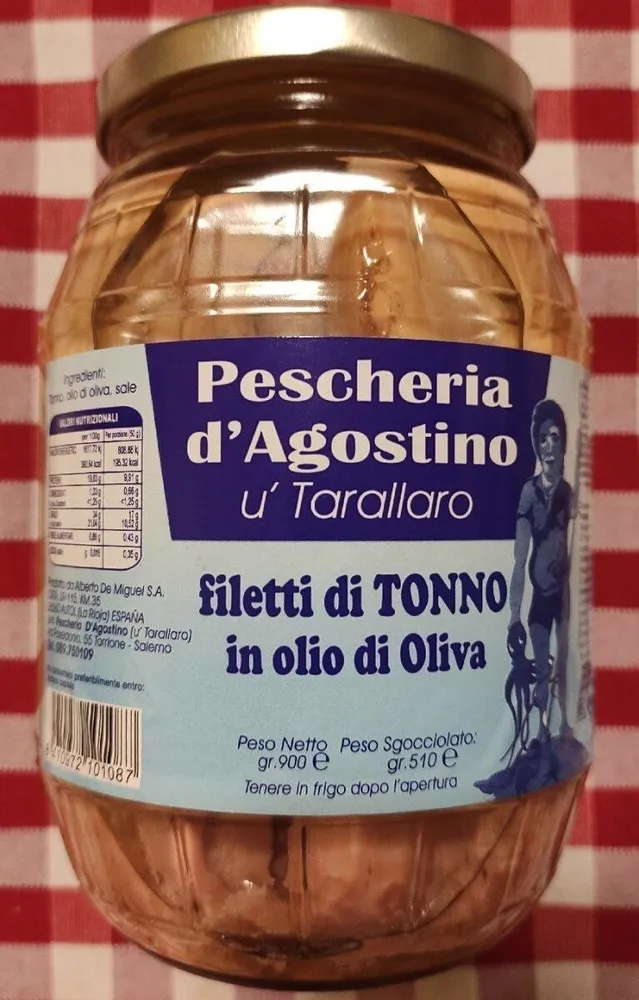 Filetti di tonno in olio d'oliva