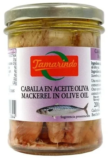 Caballa en aceite de oliva