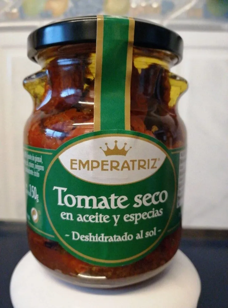 Tomate seco en aceite y especias