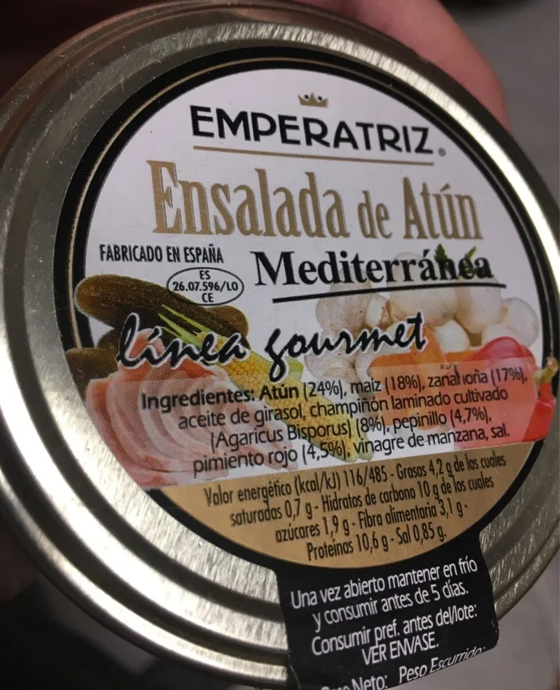 Ensalada de atún