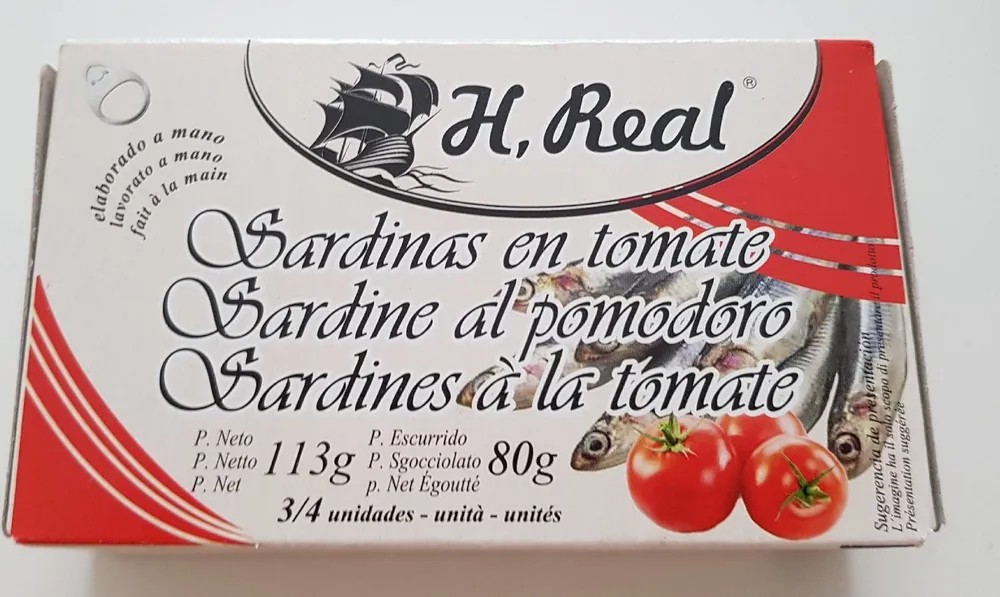 Sardines à la tomate
