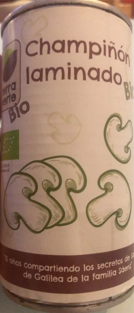 Champiñón laminado