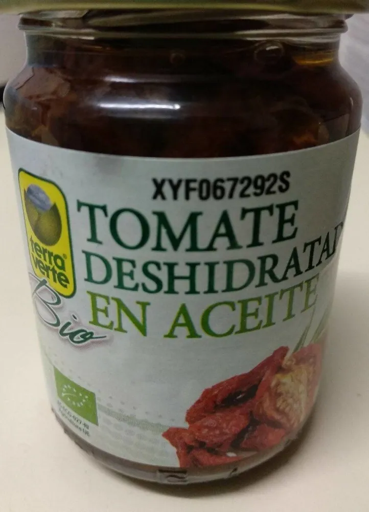 Tomate deshidratado en aceite