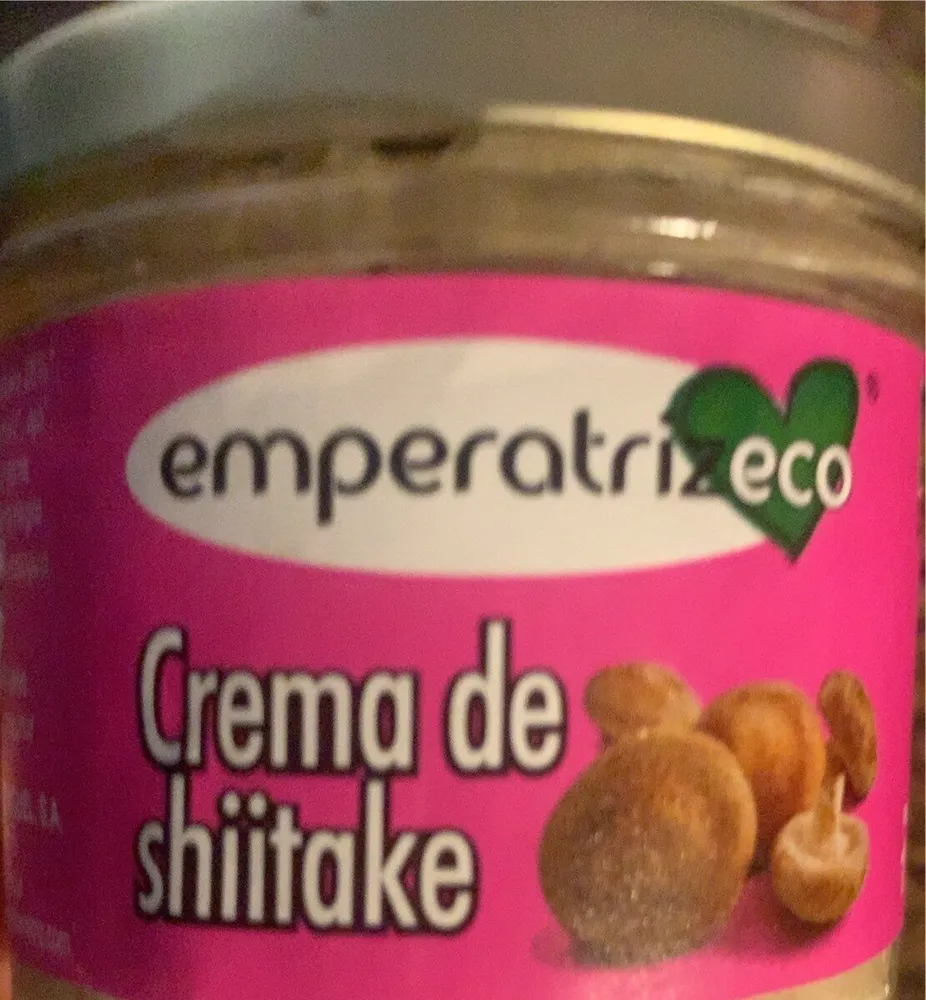 Crema de shiitake