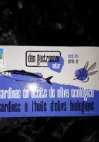 Sardines à l'huile d'olive biologique
