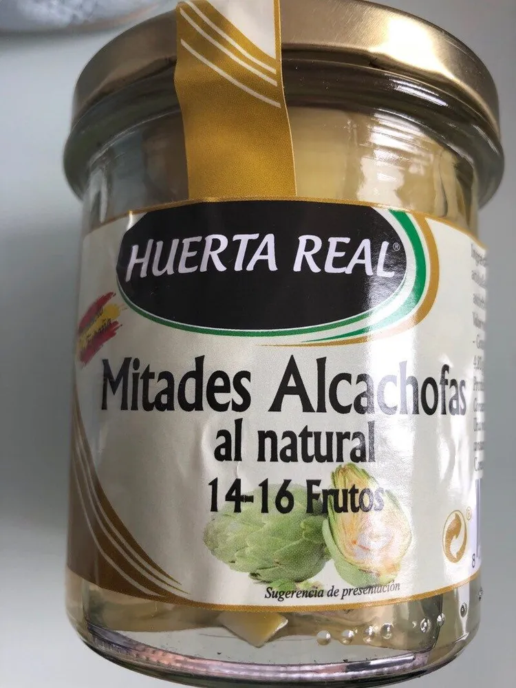 Mitades Alcachofas al natural
