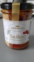 Thon Albacore à l'huile d'olive et aux tomates séchées