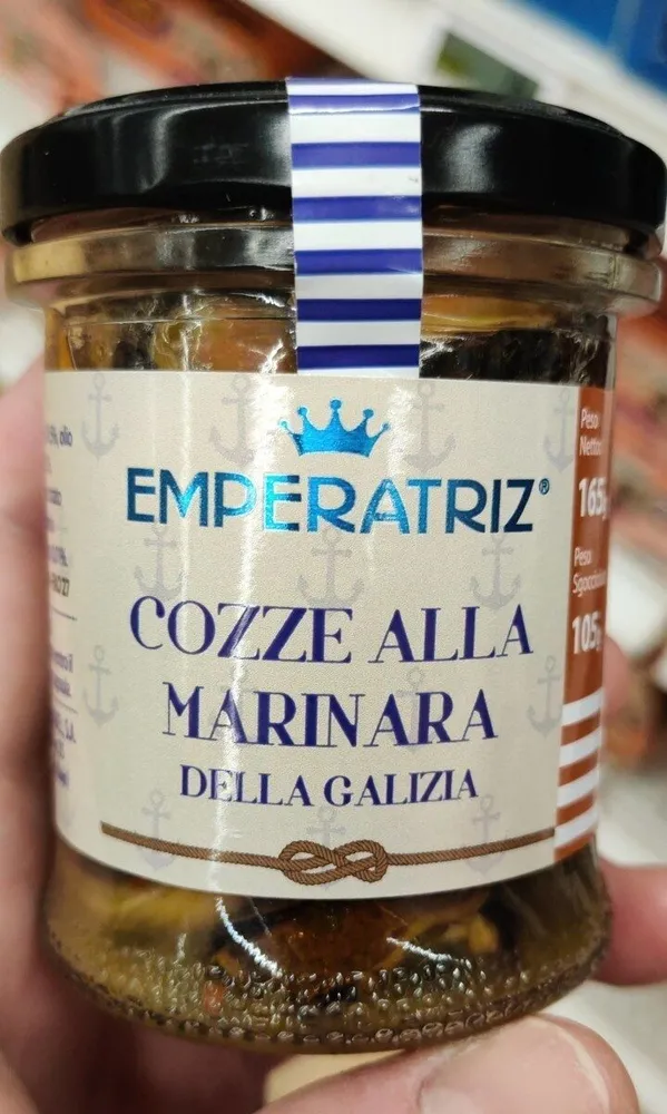 Cozze alla marinara della Galizia