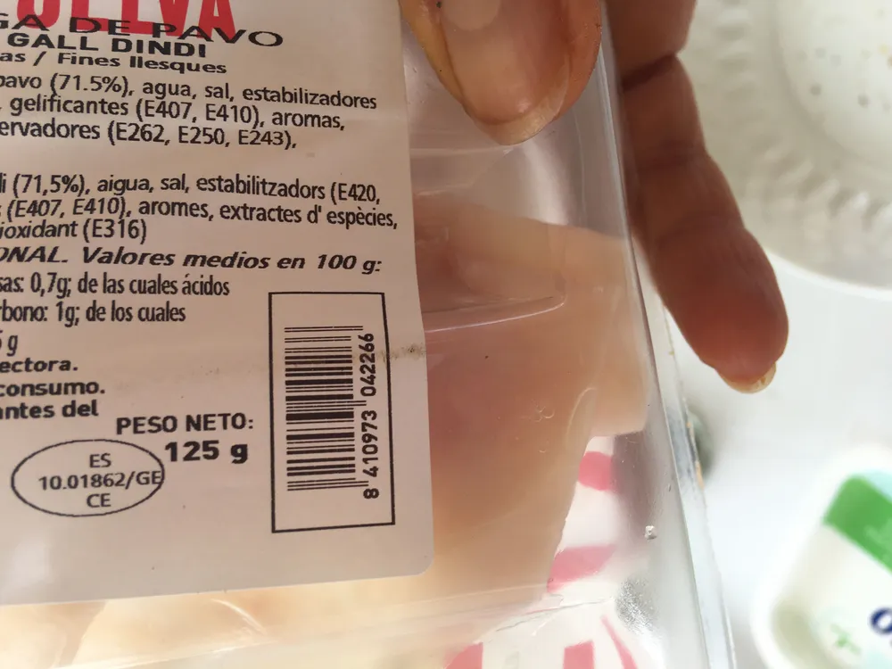 Pechuga de pavo