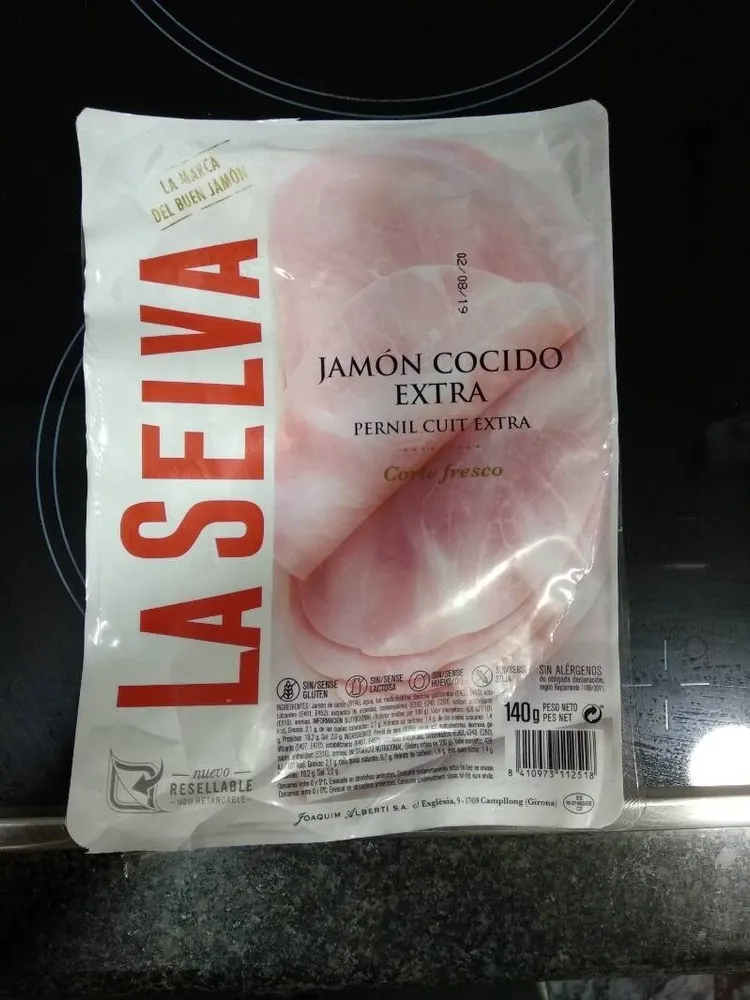 Jamón cocido extra