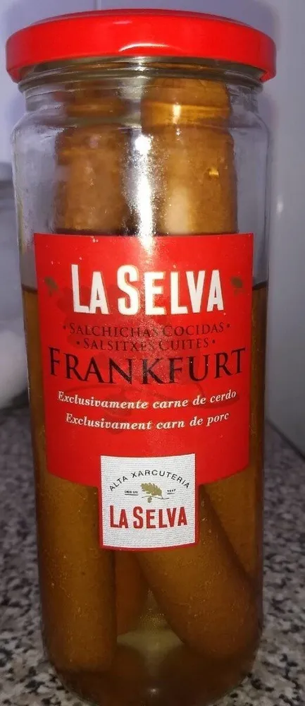 Salchichas cocidas frankfurt
