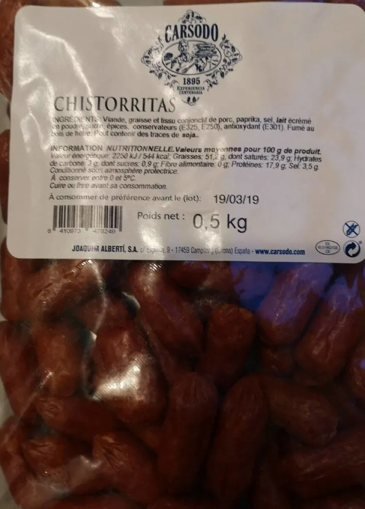 Chistorritas