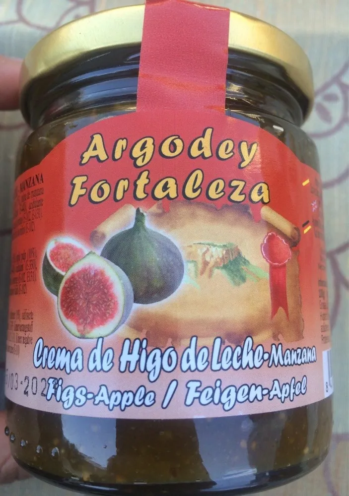 Crema de higo de leche-manzana