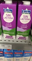 Leche semidesnatada sin lactosa