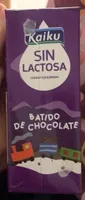 Batido de chocolate sin lactosa