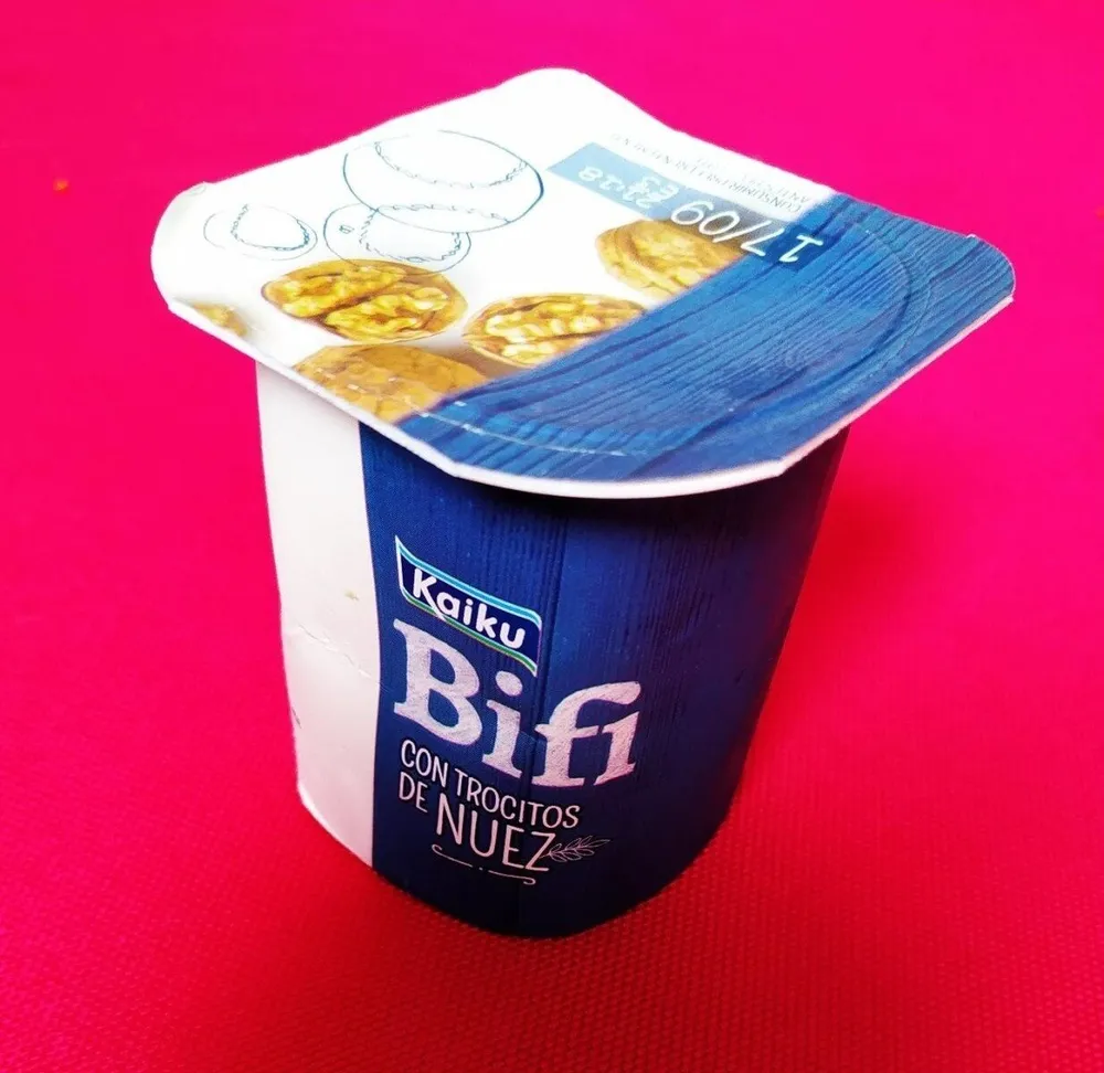 Kaiku Bifi con trocitos de nuez
